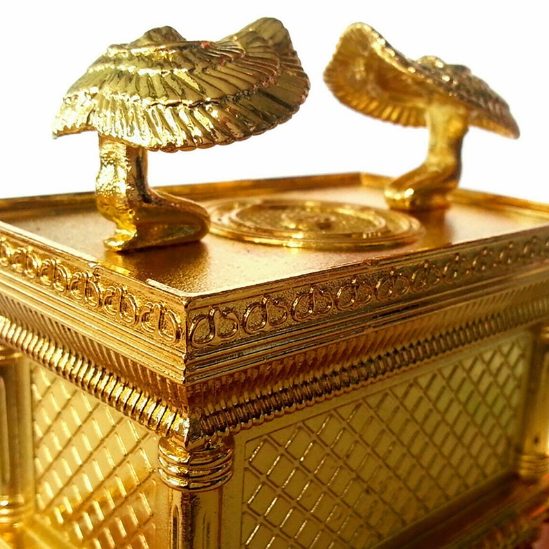 Jewish Gold Ark of the Covenant Replica Testimony on Copper - Etsy