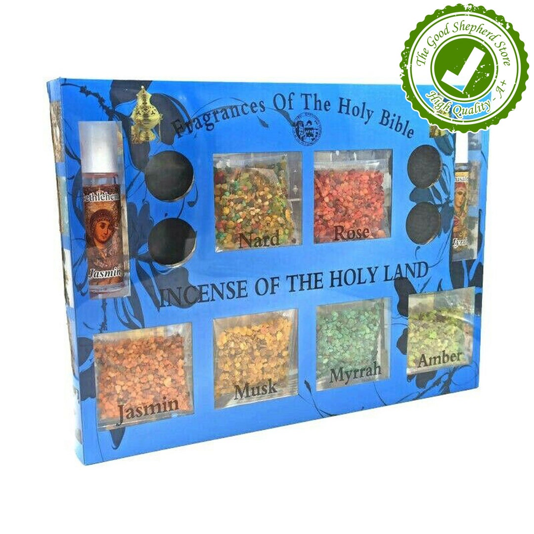 Fragrances of the Holy Bible Incense Anointing Oil Set Etsy