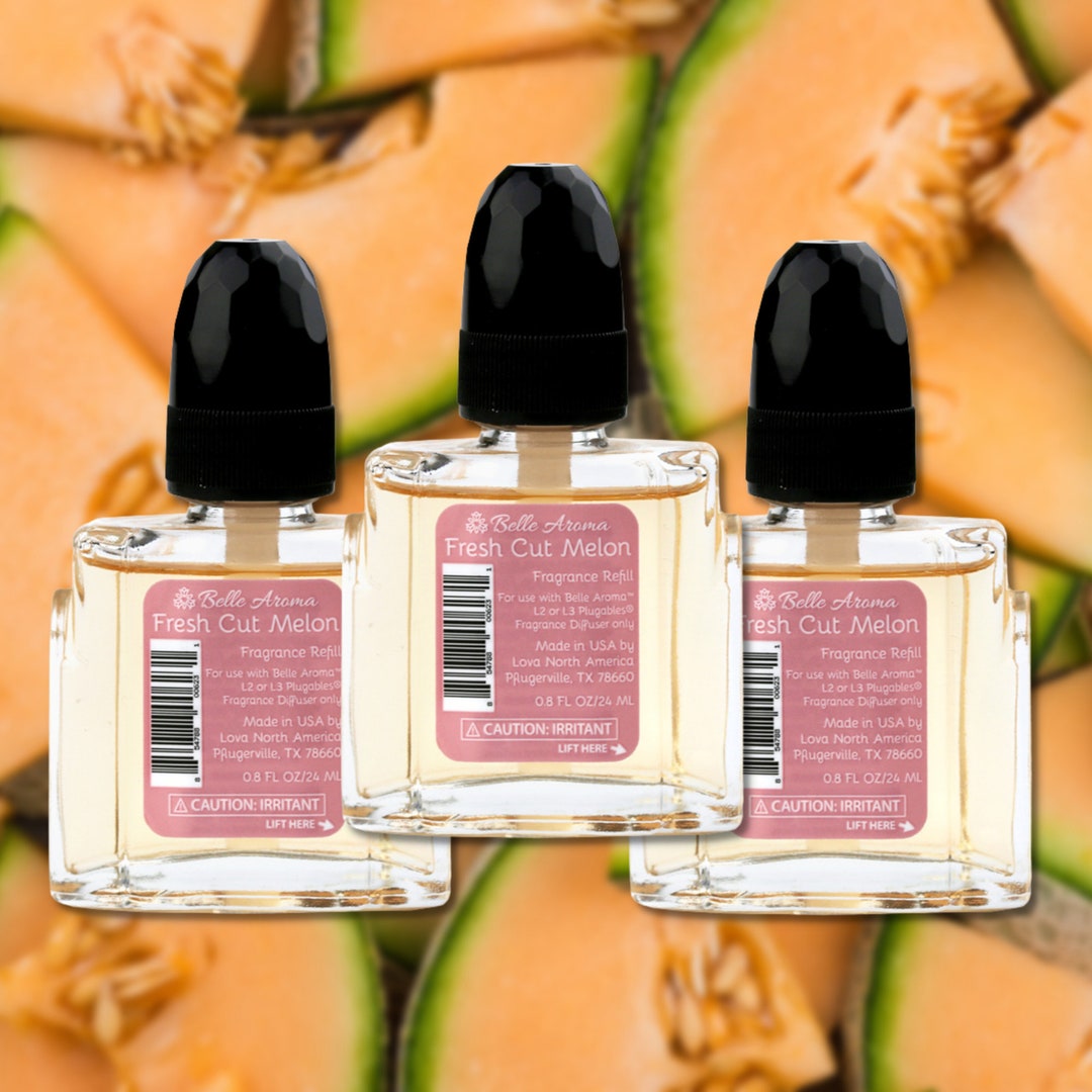 Home Fragrance Plugin Diffuser Oil Refill Bulb Bundle Fresh Cut Melon 3