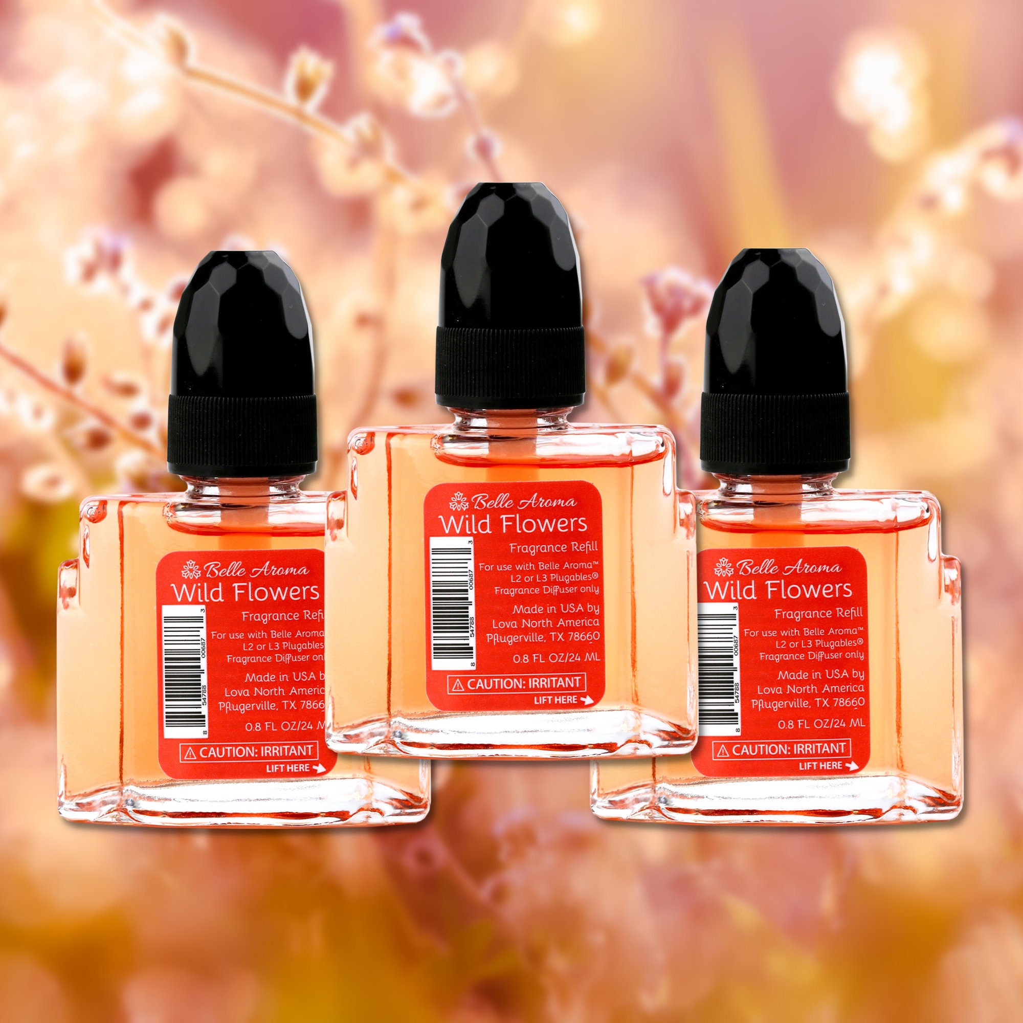 Home Fragrance Plugin Diffuser Oil Refill Bulb Bundlewild Flowers 3