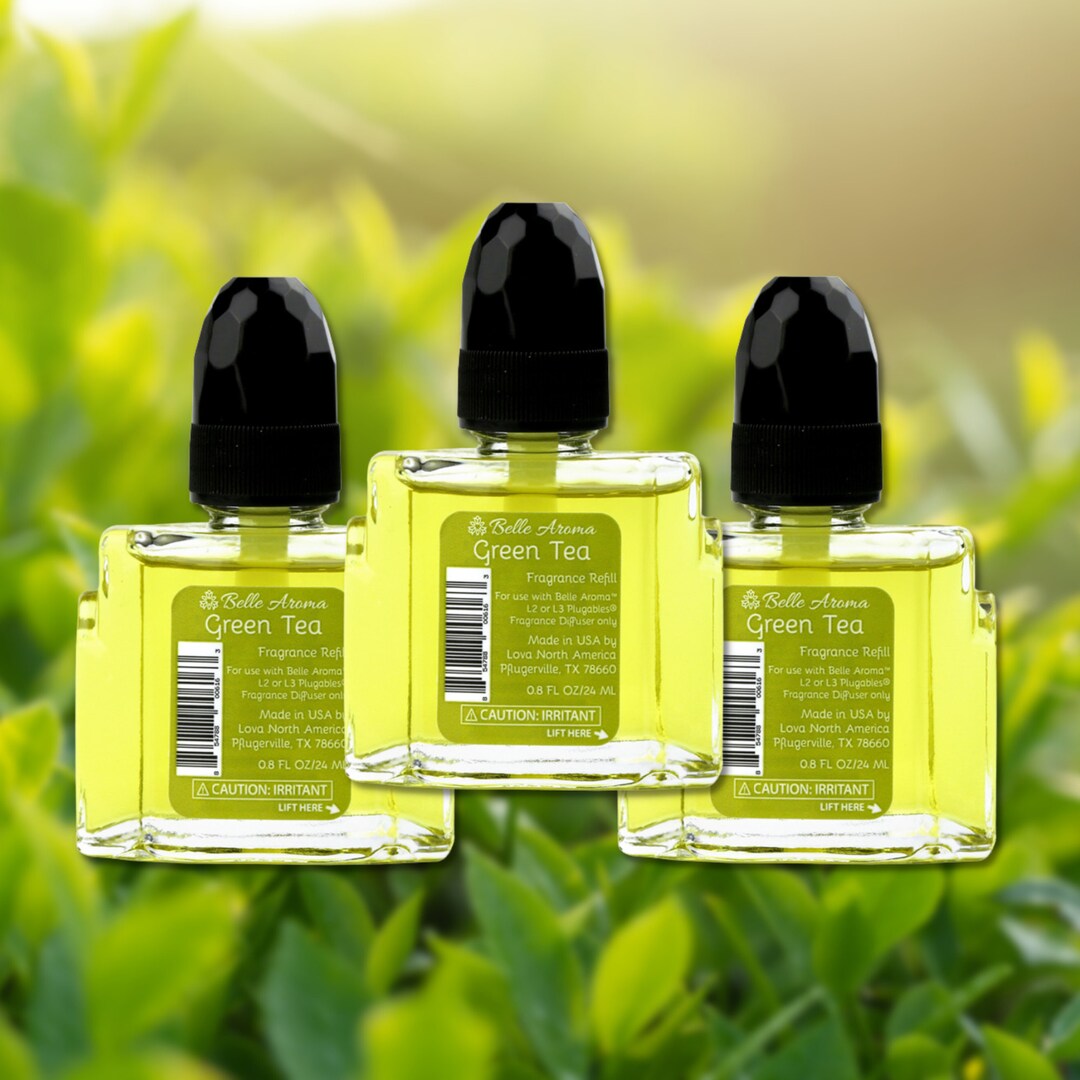 Home Fragrance Plugin Diffuser Oil Refill Bulb Bundlegreen Tea 3pack