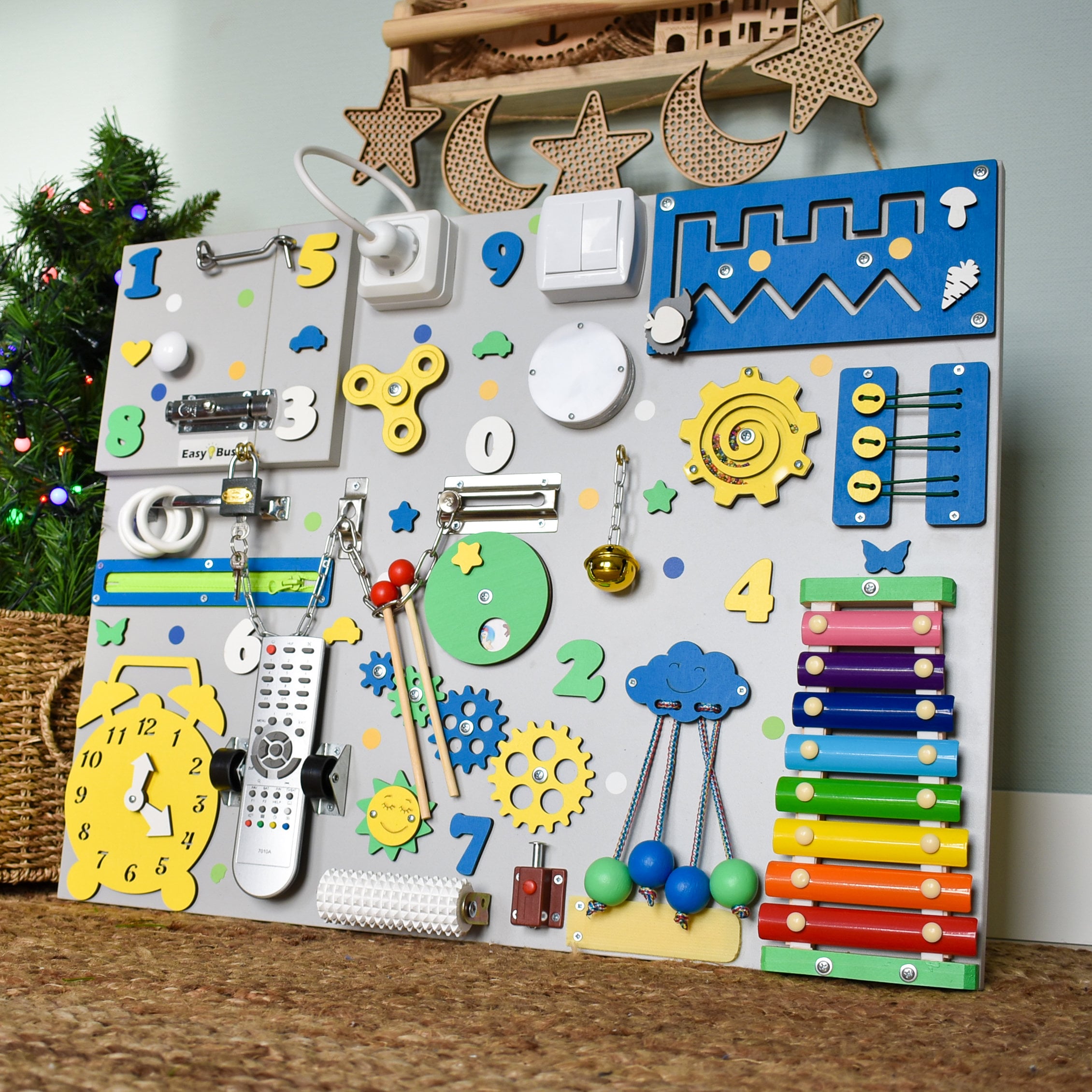  Creative Light Up Board for Kids with 360+ Pegs and 10