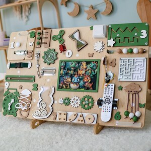 Jouets sensoriels pour tout-petits, petite fille, garçon de 1 2 3 ans, cadeau premier 1er anniversaire, panneaux muraux d'activités, cadeau de planche Montessori pour les enfants