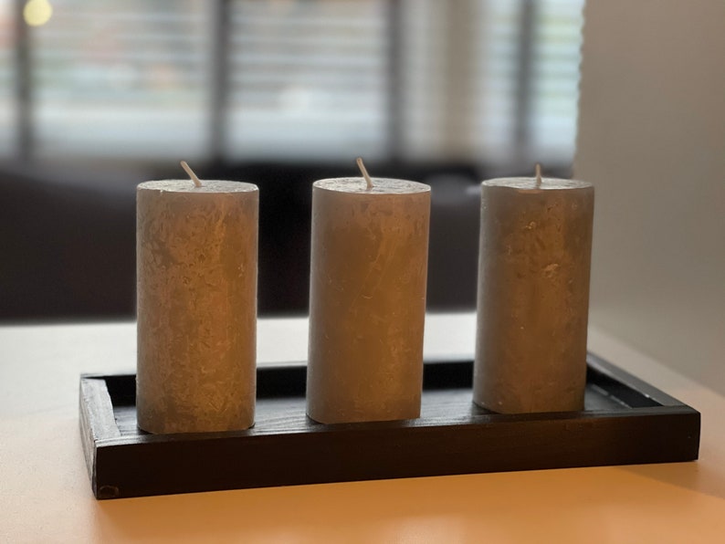 Candle Holder Tray Etsy UK