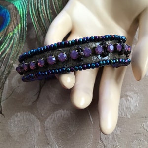 Fish Leather and Sparkly Mauve