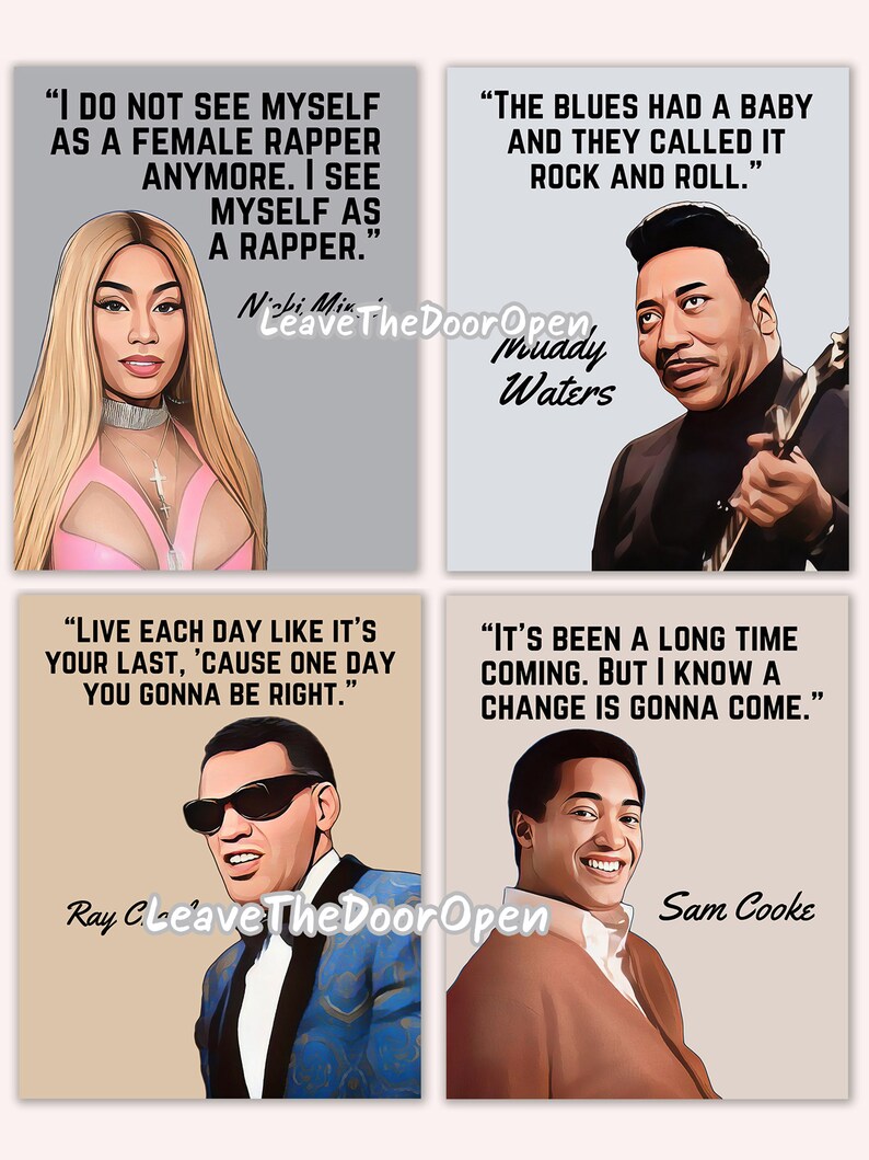 Most Influential Black Musicians, Black History Month 2024,Theme African Americans and the Arts,Artists, Music Appreciation Month,Beige Gray image 6