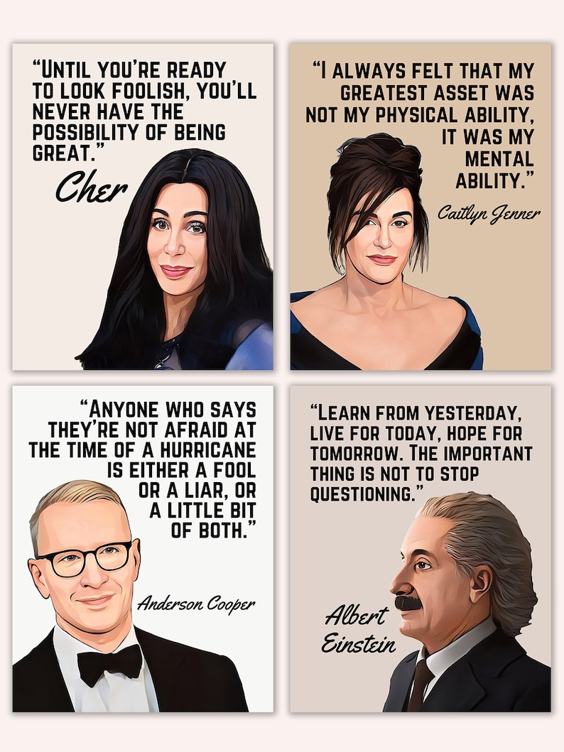 Famous People With Dyslexia, Printable Quote Posters, Dyslexia ...