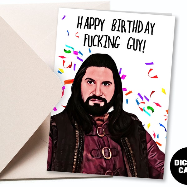 What We Do in the Shadows Birthday Card - Etsy