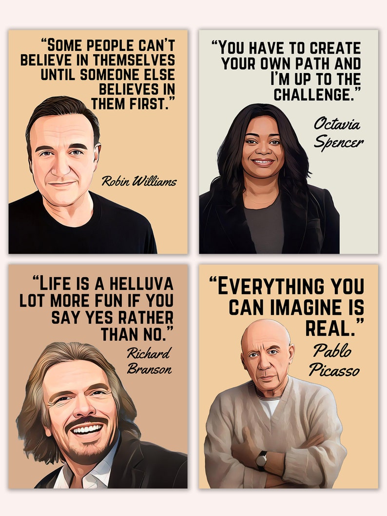 Famous People With Dyslexia, Printable Quote Posters, Dyslexia ...