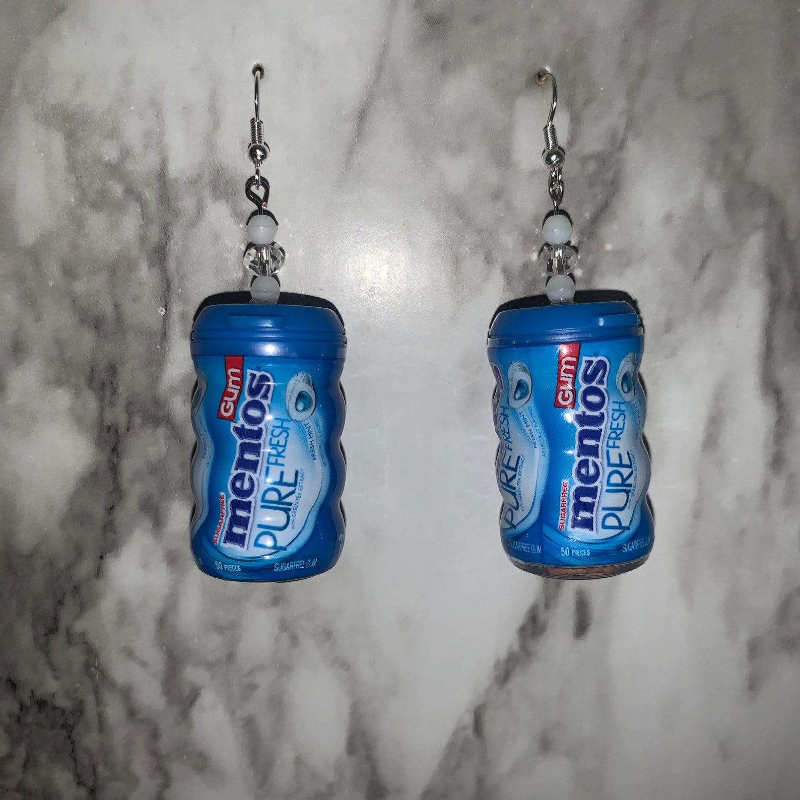 Mini Brands Earrings Mentos Gum Etsy