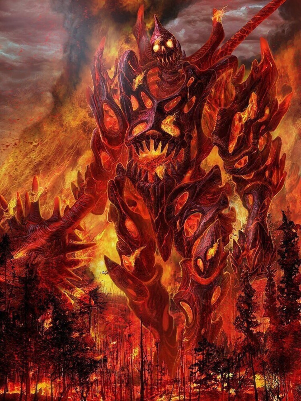 Lava Spell BERSERKER Lava Lord Spell (REAL & BINDING) Transformation Pyrokinesis ...