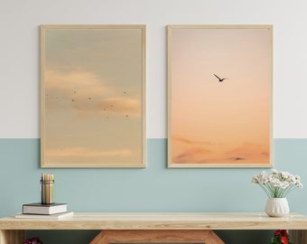 2er Set Ozean, Landschaft druckbare Wandkunst,Meer Drucke,Meer Poster,Home Decor,Digital,Download