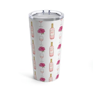 Rosé All Day Insulated Metal Tumbler 20oz | Rose All Day