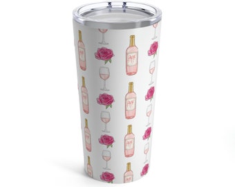 Rosé All Day Insulated Metal Tumbler 20oz | Rose All Day