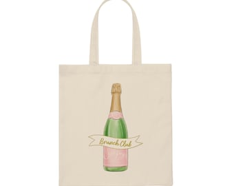 Brunch Club Canvas Tote Bag | Bachelorette | Gruppenreise | Mädchen Trip