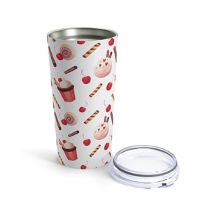 Valentines Day Treats Steel Tumbler