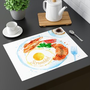Brunch/Breakfast Placemat on 18&quot; x 14&quot; Placemat | 1pc
