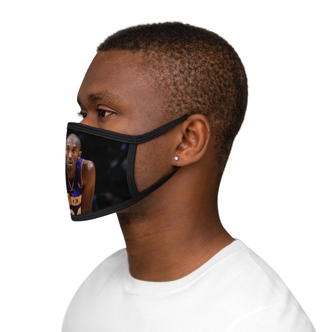 Exclusive Kobe Bryant Black Mamba Face Mask Full Color Etsy UK