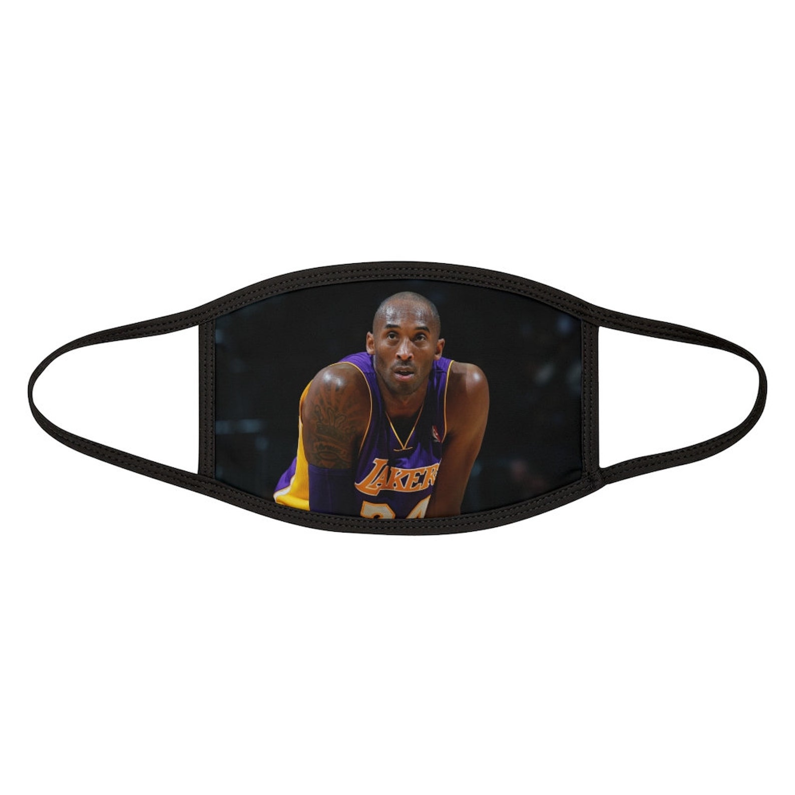 Exclusive Kobe Bryant Black Mamba Face Mask Full Color Etsy UK
