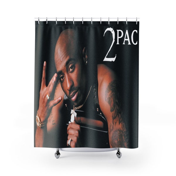 2pac Shower Curtain Etsy