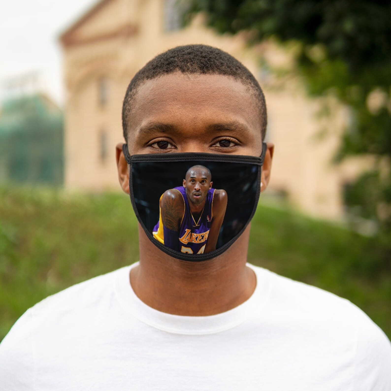 Exclusive Kobe Bryant Black Mamba Face Mask Full Color Etsy UK