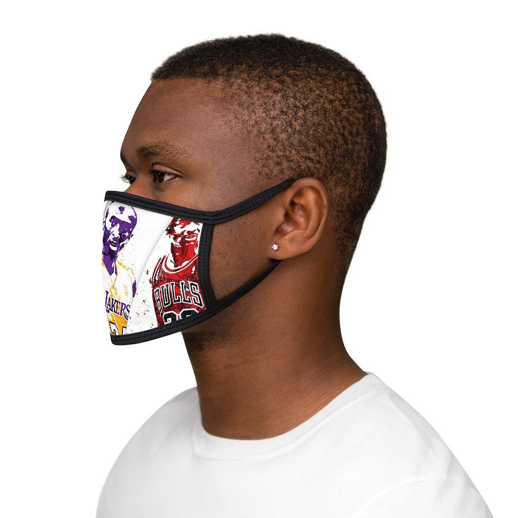 Kobe Lebron Jordan Face Mask Basketball Facemask NBA Mask Etsy