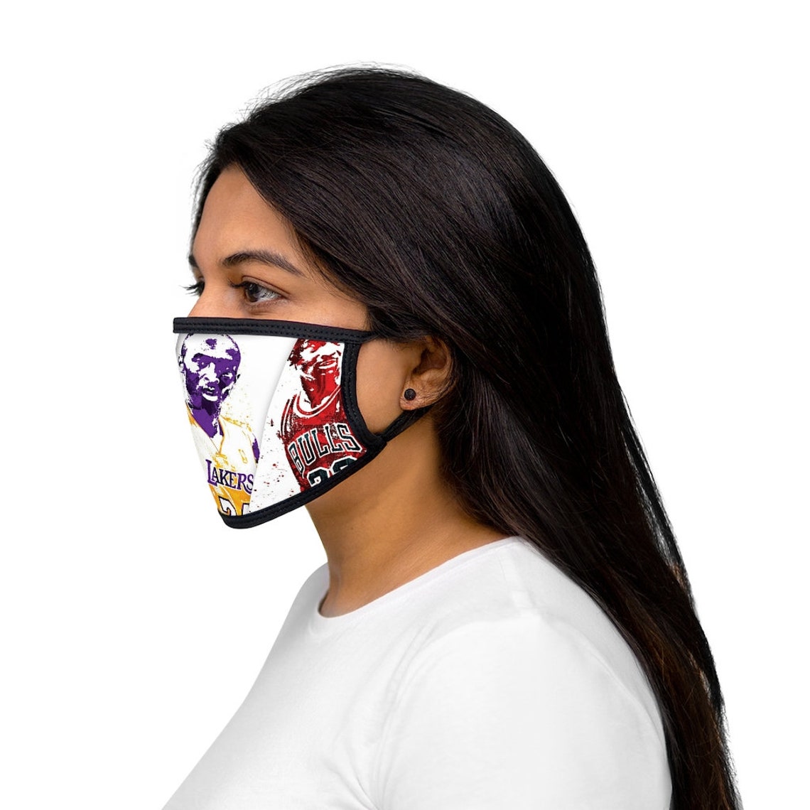Kobe Lebron Jordan Face Mask Basketball Facemask NBA Mask Etsy