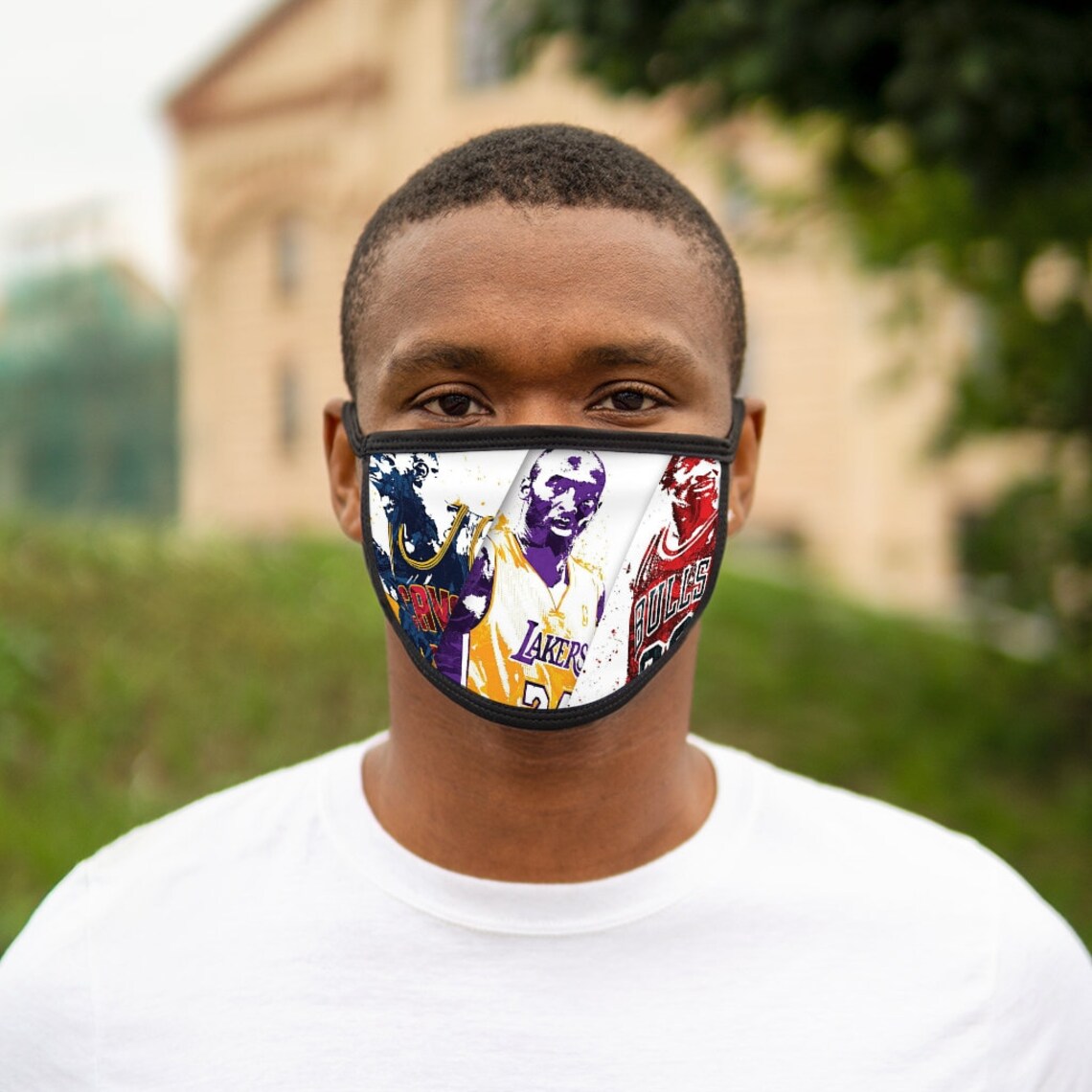 Kobe Lebron Jordan Face Mask Basketball Facemask NBA Mask Etsy