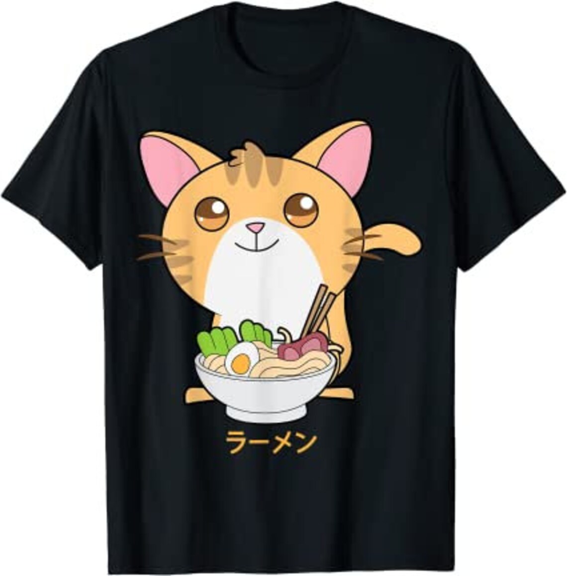 Cat Ramen T-Shirt | Etsy