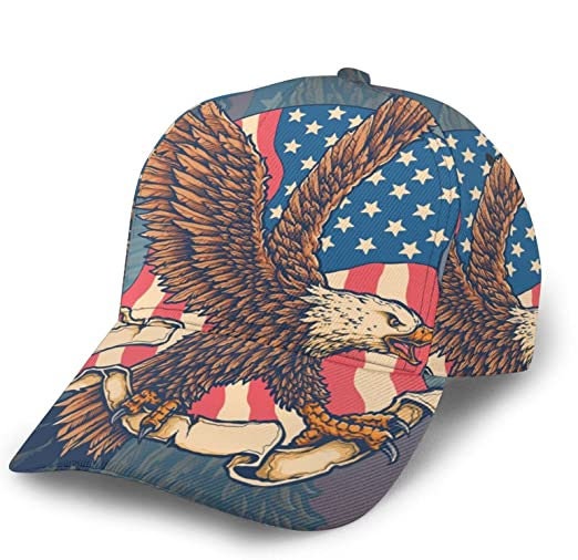 American Eagle Logo Baseball Cap With Adjustable Straps Etsy