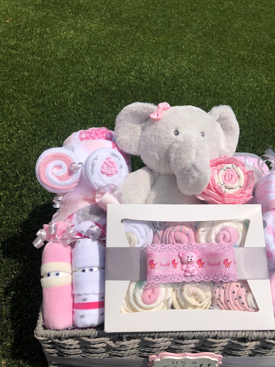 NEW Deluxe Baby Girl Gift Basket Baby Gift Basket Baby Etsy