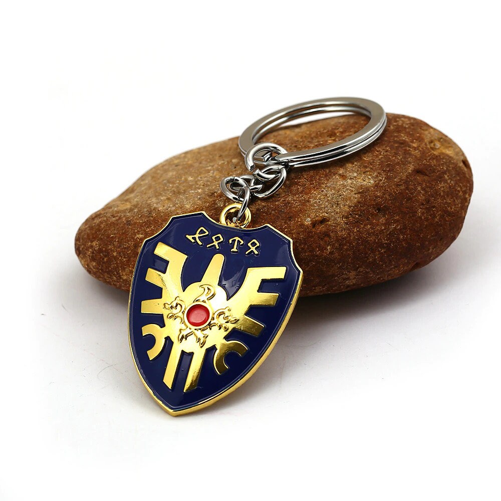 Classical Game Dragon Quest Warrior Kuesuto Keychain Keyrings Etsy