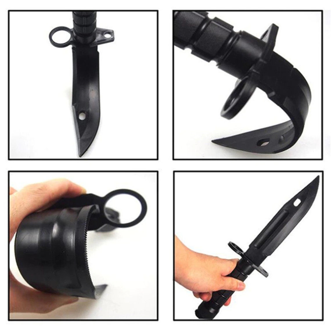 Rubber Knife Military Training Enthusiasts CS Cosplay Toy Etsy UK