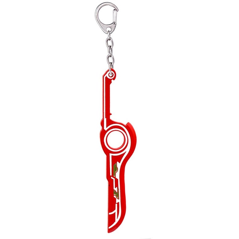 Game Related Product Xenoblade Chronicles Monado Weapon Key Chain Men Jewelry Car Keychain Key