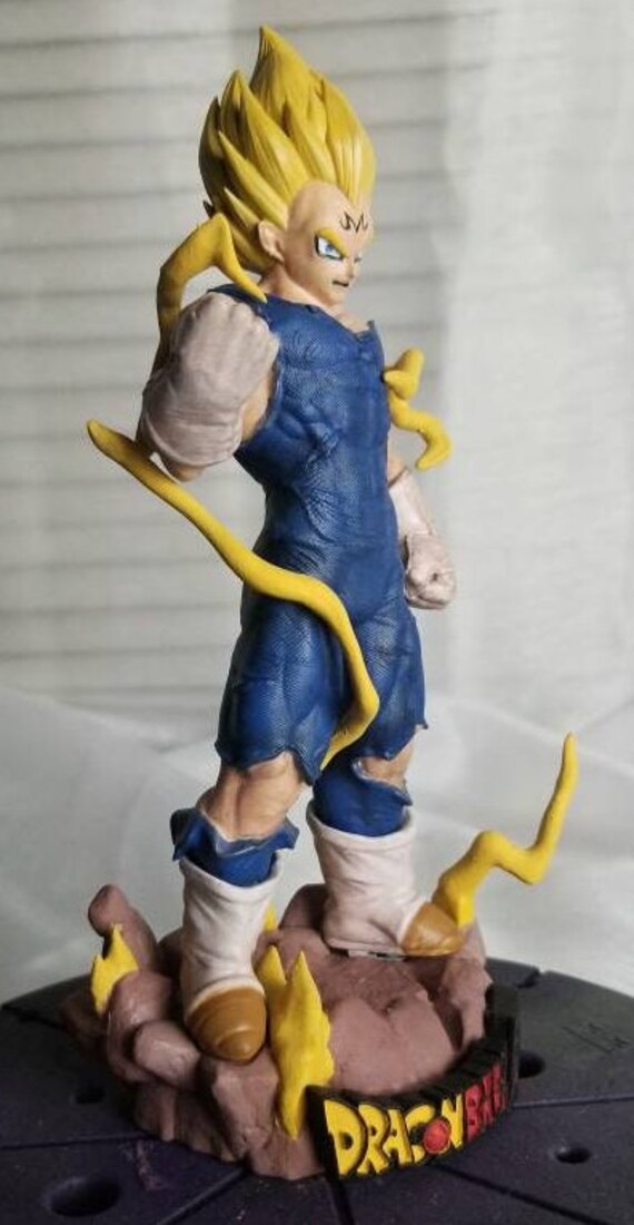 Dragon ball z cabelo azul goku figuras vegeta modelos brinquedos