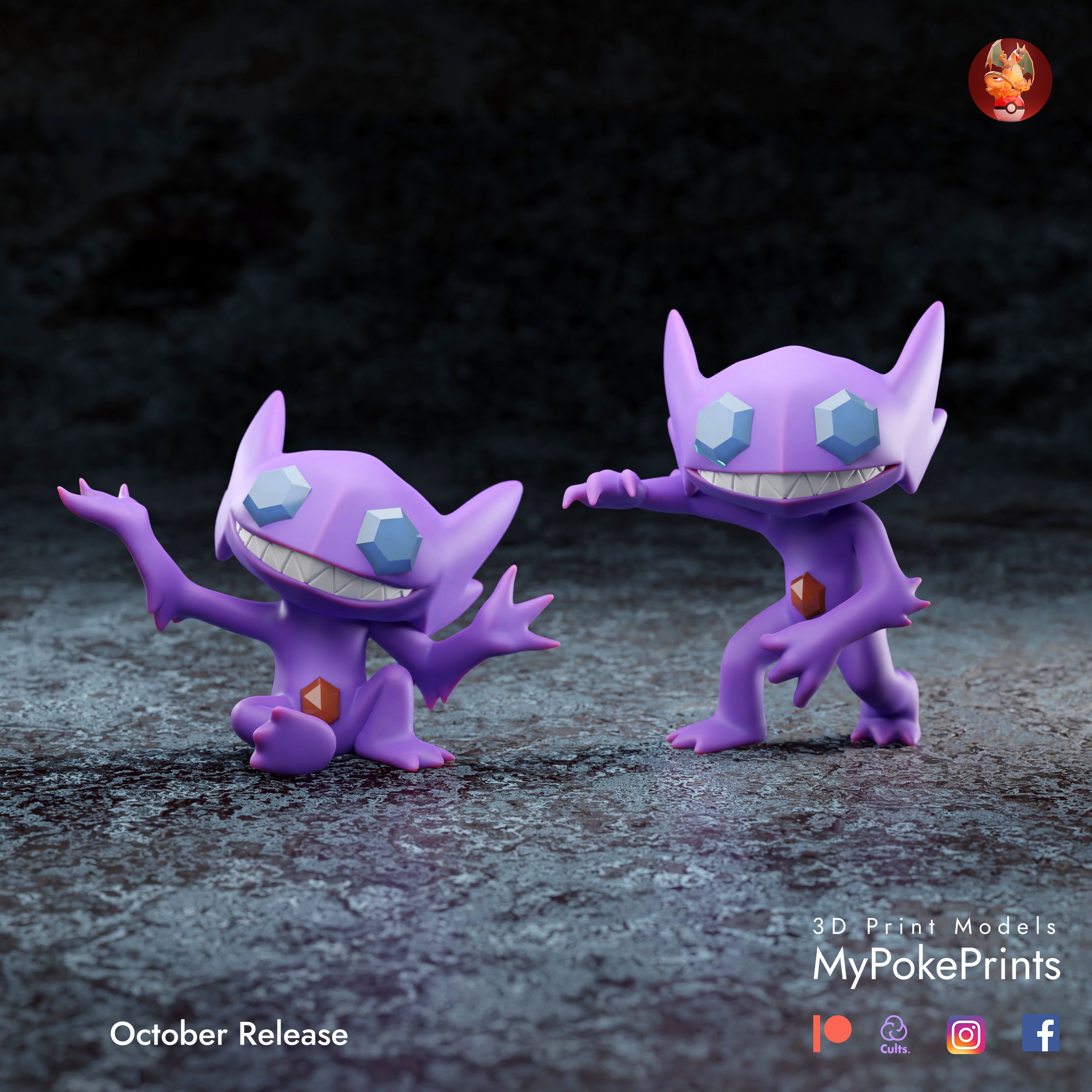 STL file Pokemon Spiritomb 🐉・3D printable model to download・Cults