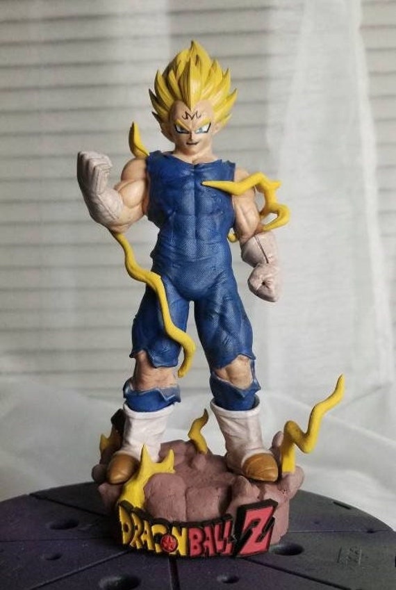 Majin Vegeta Statue Collectible Figurine Dragon Ball Z Super Ultra Instinct  Goku Majin Buu Unpainted and Painted Versions Available 