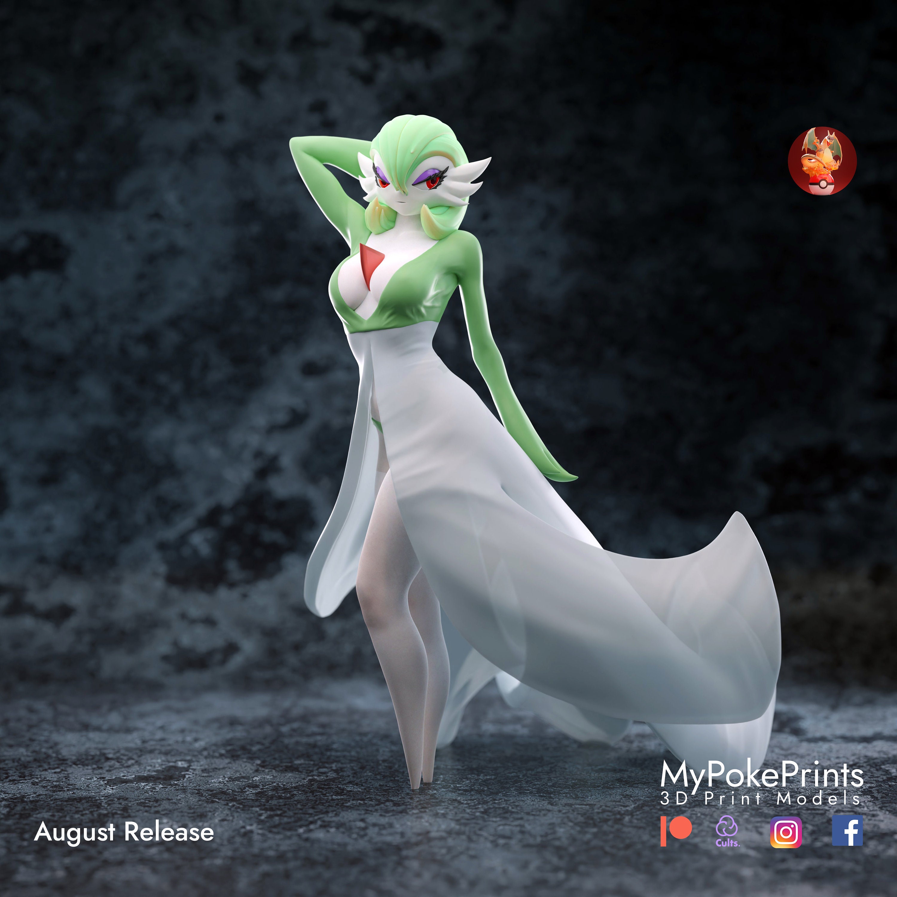 Pokemon : Gardevoir (Shiny form) by Aqualish007 on DeviantArt