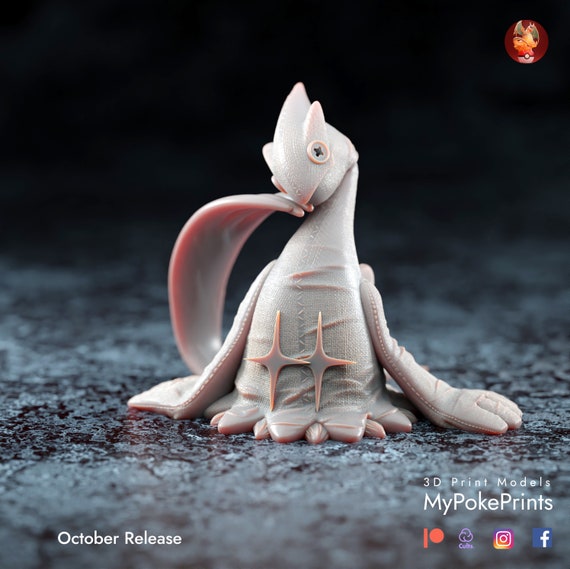 STL file Pokemon Lugia 🐉・3D printable design to download・Cults