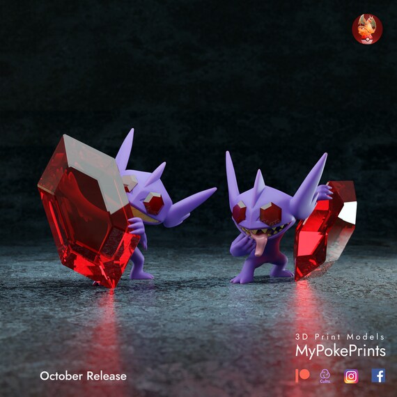 Mega Sableye - Sableye Pokemon Mega Evolution Transparent PNG