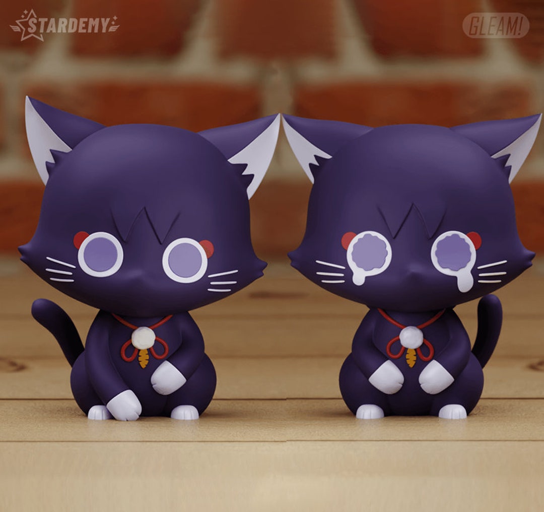 Scaramouche Cat From Genshin Impact Collectible 3d Printed - Etsy