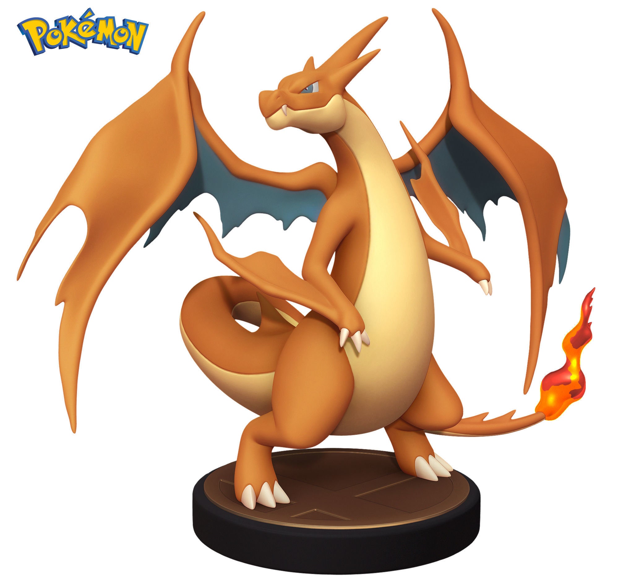 Mega Charizard X And Y in the Sky - 3D model by TheGermanCharizard