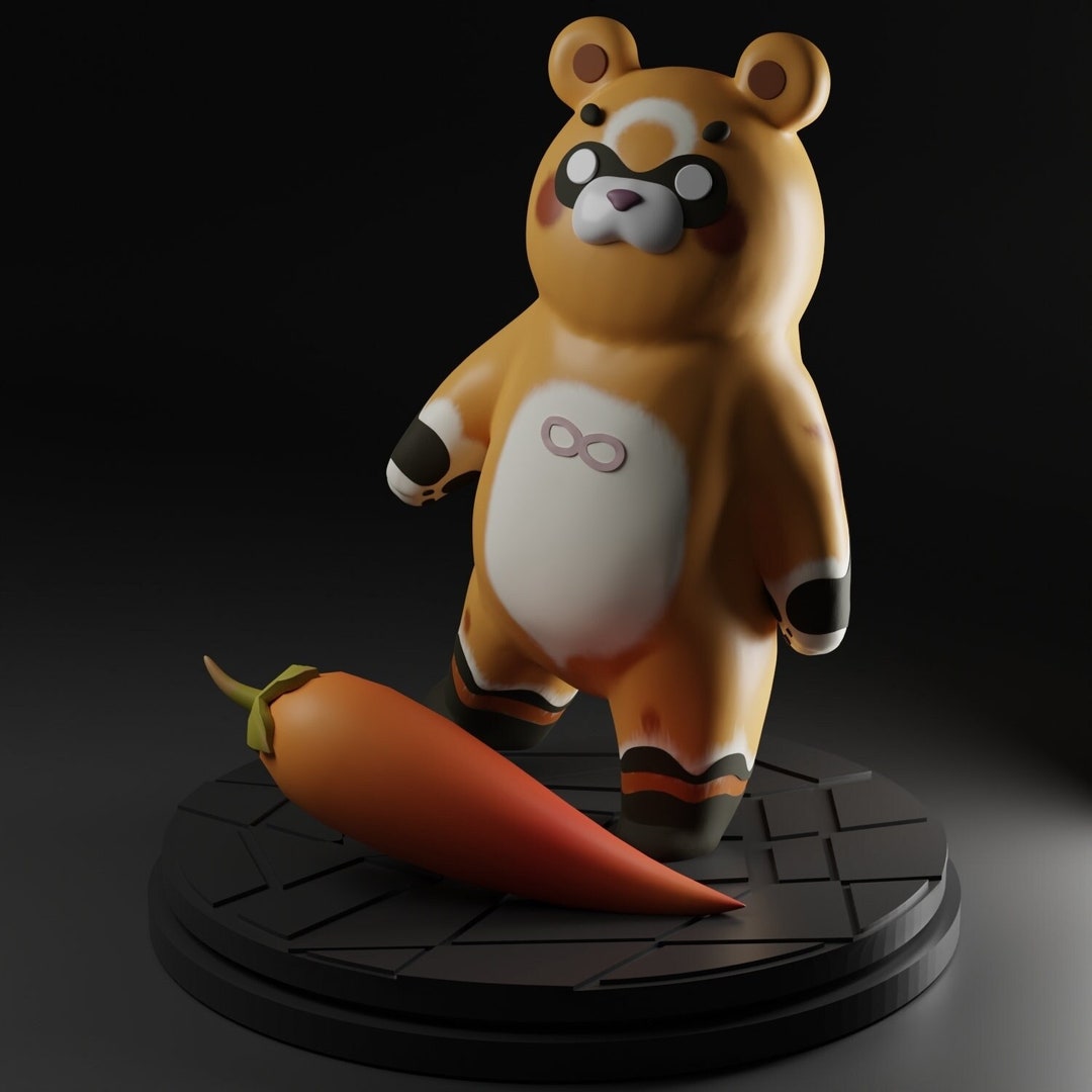 Gouba From Genshin Impact Collectible 3d Printed Statues Perfect for ...