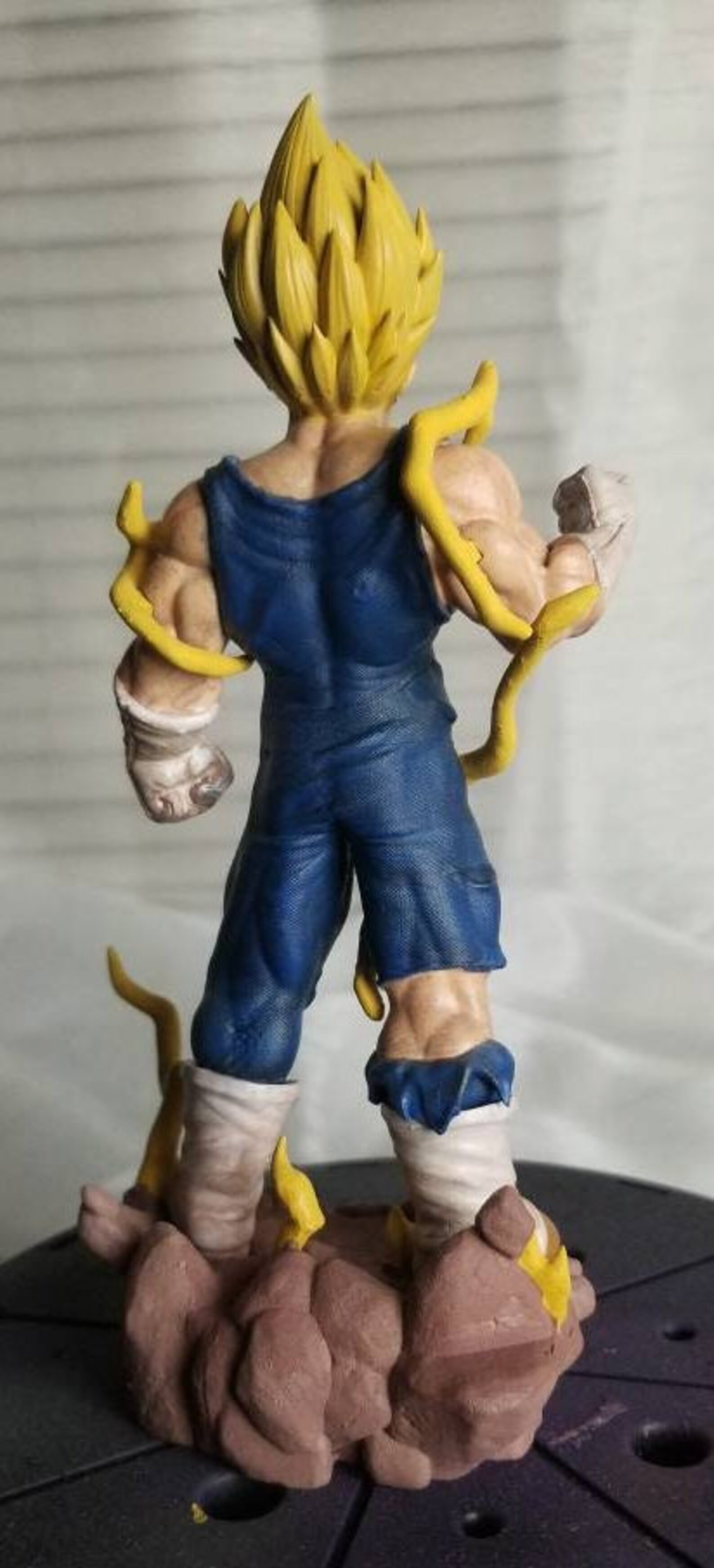 Majin Vegeta Statue Collectible Figurine Dragon Ball Z Super Etsy