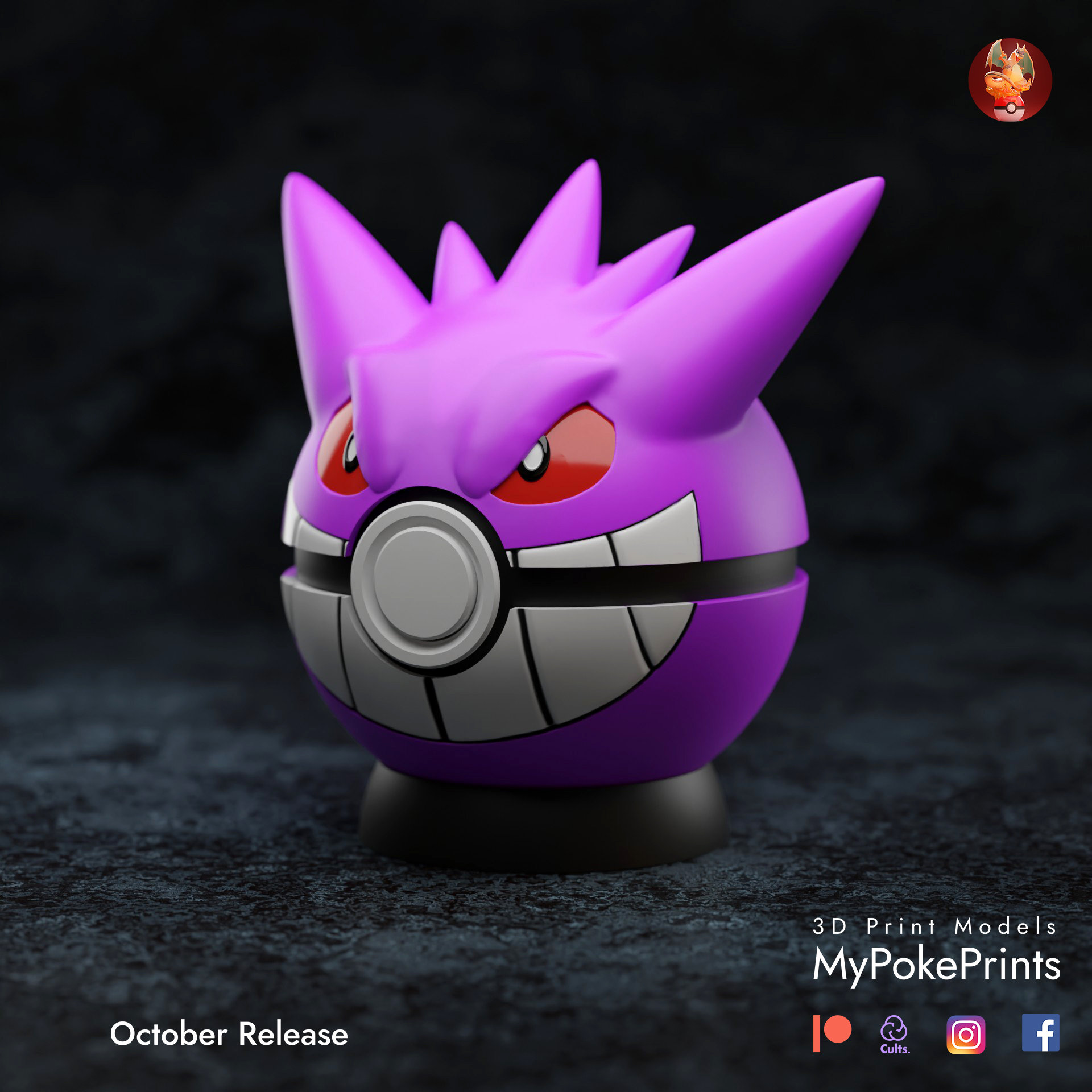 Como desenhar o GENGAR 👻[Pokémon]