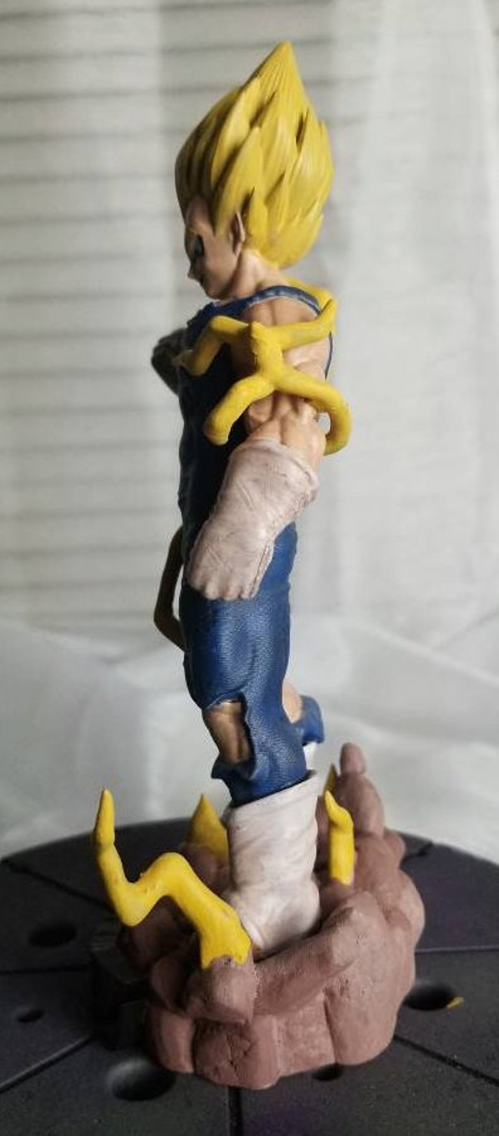 Majin Vegeta Statue Collectible Figurine Dragon Ball Z Super Etsy