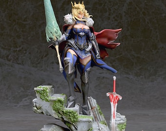 Artoria Pendragon van Fate/Stay Night - Collectible 3D-geprinte beelden Home Decor - Ongeverfde en geverfde versies beschikbaar!