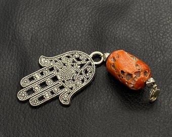 Mediterranean Coral Jewelry coral coral Pendant, Genuine Red Coral Traditional Jewelry, Rare Red Coral Bead,  Red Coral personalized gifts