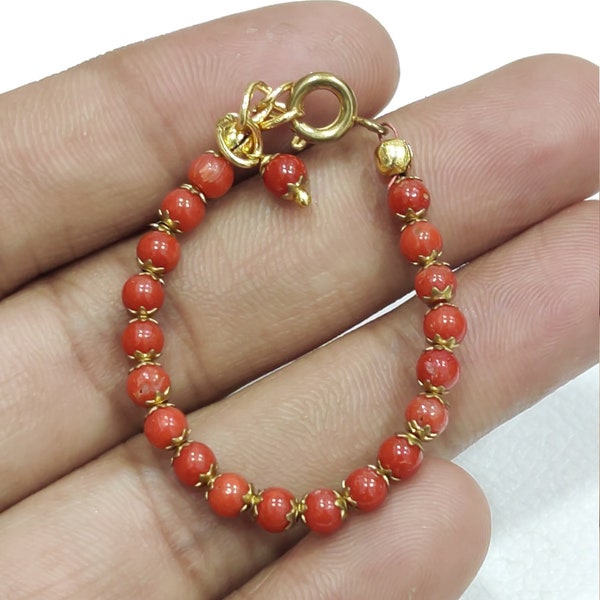 Coral Bracelet Etsy