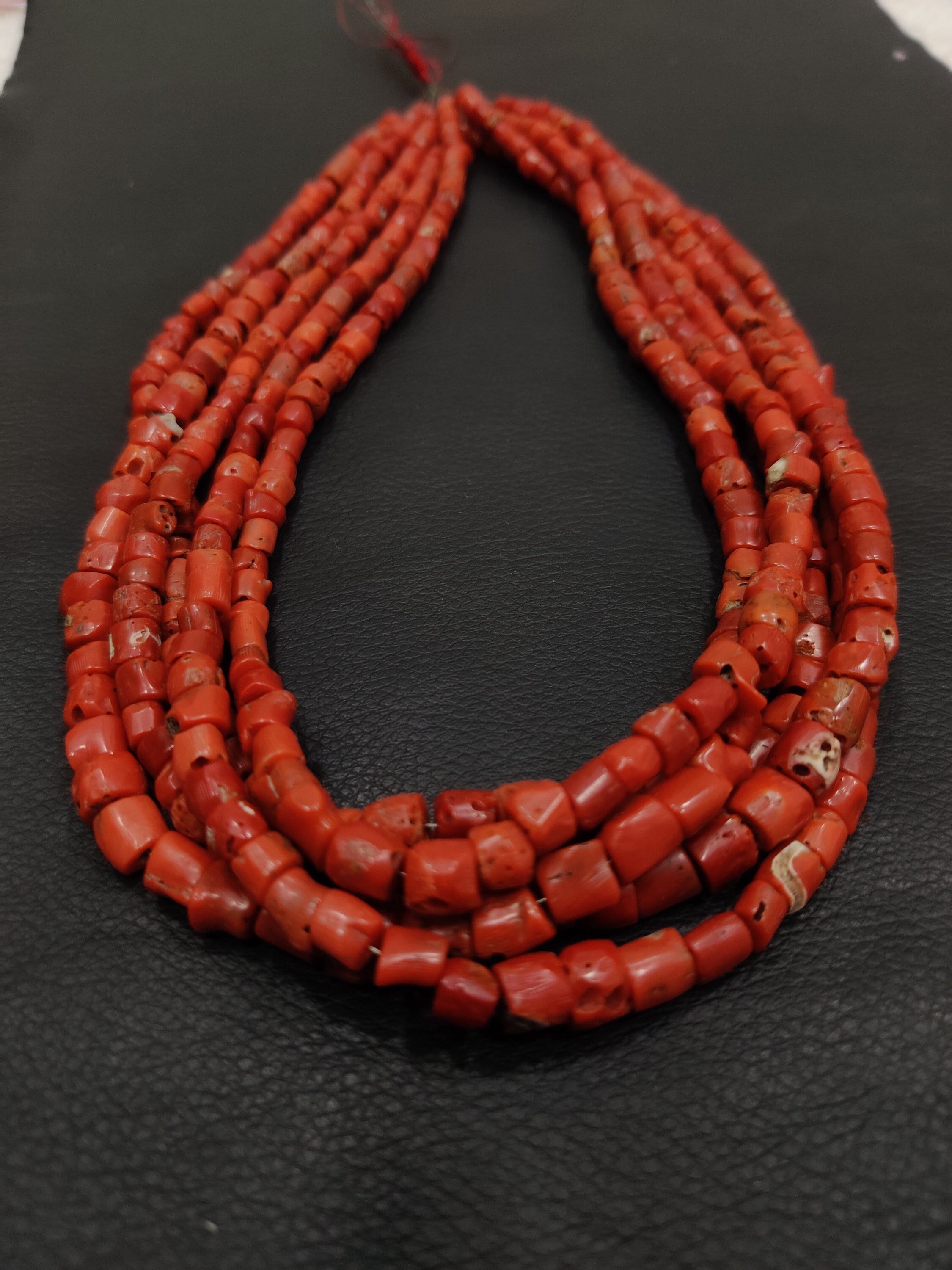 5mm red coral beads - Etsy 日本